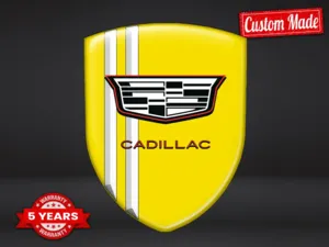 Cadillac Decal Silicone Tuning Badge Sport Limitato Cupola